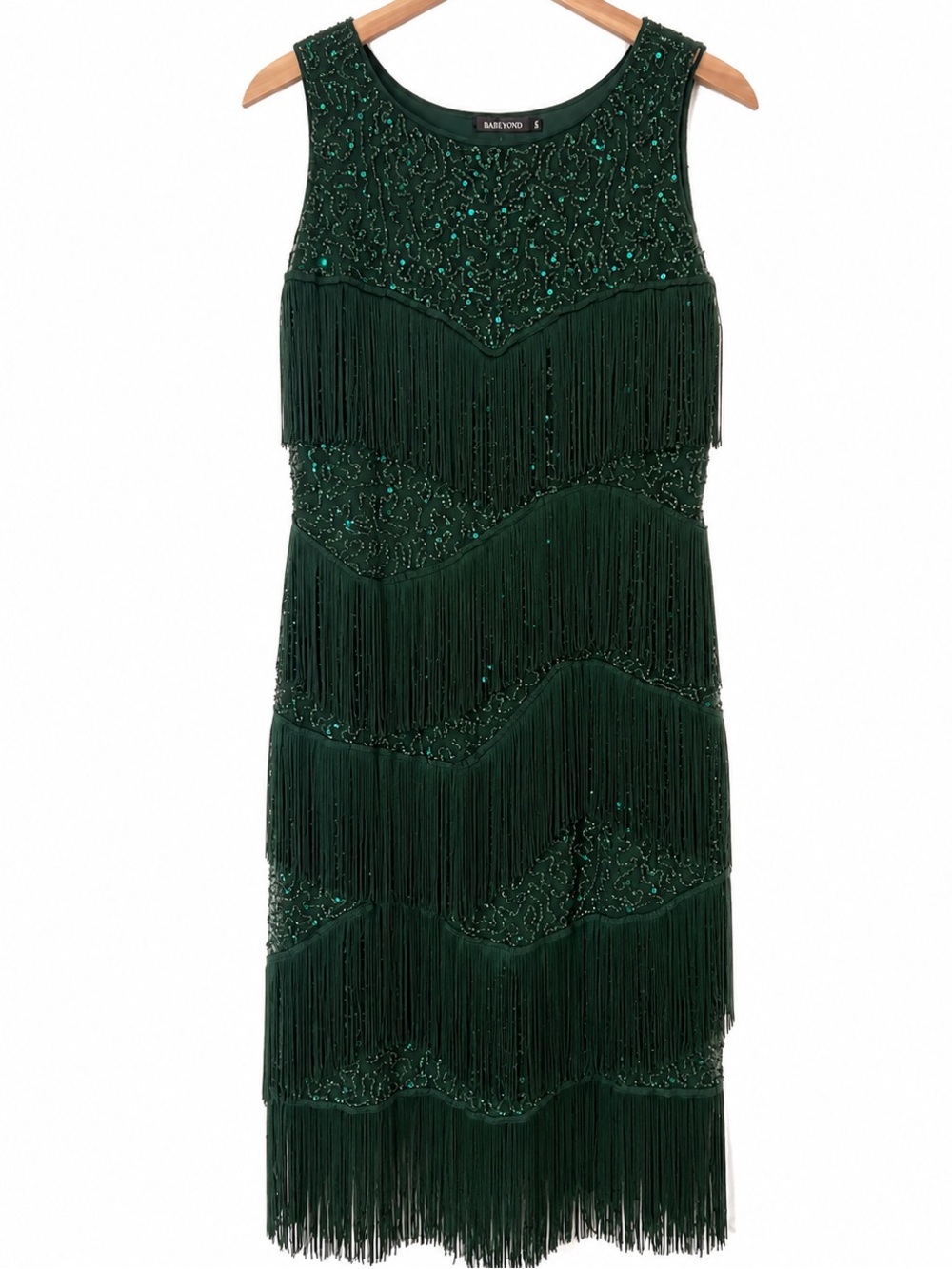 Babeyond flapper sequins tiered dress 2X